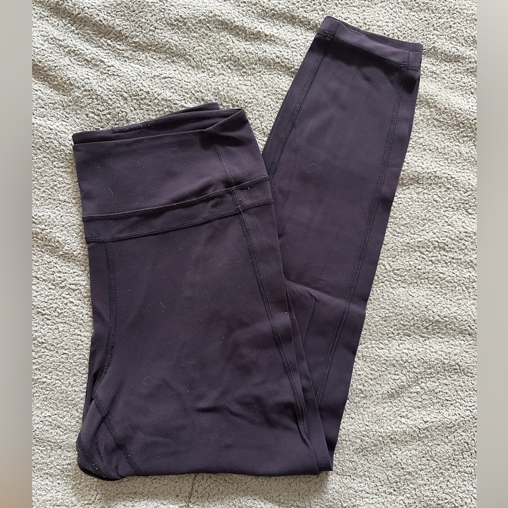 Deep purple lululemon leggings